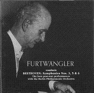 WILHELM FURTWANGLER / ヴィルヘルム・フルトヴェングラー / BEETHOVEN:SYMPHONY NO.3.5&6