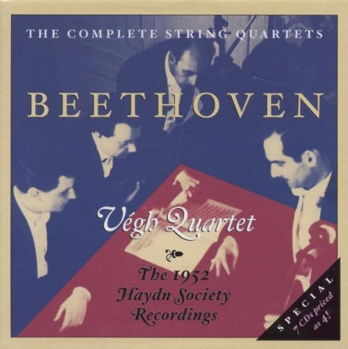 VEGH QUARTET / ヴェーグ四重奏団 / BEETHOVEN: COMPLETE QUARTETS (1952 HAYDN SOCIETY)
