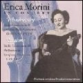 ERICA MORINI / エリカ・モリーニ / TCHAIKOVSKY:VNCON/BRAHMS:VNCON
