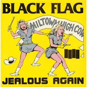 BLACK FLAG / ブラック・フラッグ / JEALOUS AGAIN (LP)