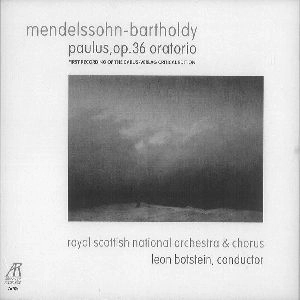 LEON BOTSTEIN / レオン・ボットスタイン / MENDELSSOHN; PAULUS OP.36 ORATORIO