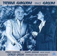 TIZIANA GHIGLIONI / ティツィアーナ・ギリオーニ / TIZIANA GHIGLIONI SINGS GASLIN