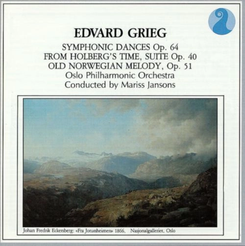 MARISS JANSONS / マリス・ヤンソンス / "GRIEG: SYMPHONIC DANCES / HORBERG SUITE, ETC"