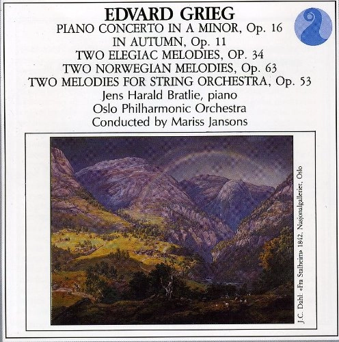 JENS HARALD BRATLIE / イェンス・ハーラル・ブラトリ / "GRIEG: PIANO CONCERTO / IN AUTUMN, ETC"