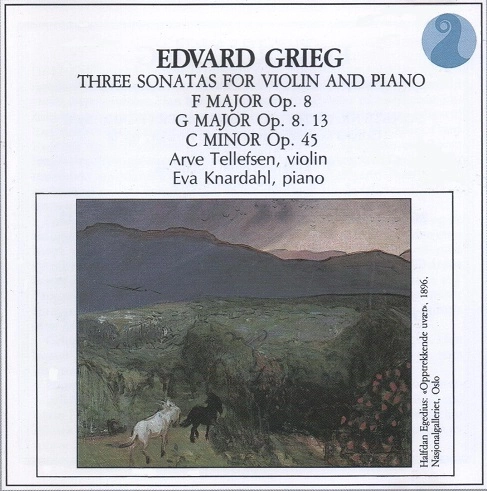 ARVE TELLEFSEN / アルヴェ・テレフセン / GRIEG: VIOLIN SONATAS NOS.1-3 