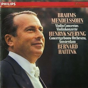 HENRYK SZERYNG / ヘンリク・シェリング / BRAHMS/MENDELSSOHN:VIOLIN CONCERTOS