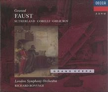 RICHARD BONYNGE / リチャード・ボニング / GOUNOD: FAUST
