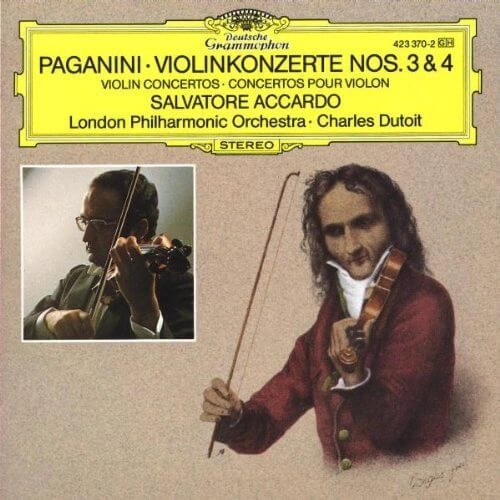 SALVATORE ACCARDO / サルヴァトーレ・アッカルド / PAGANINI: VIOLIN CONCERTOS NOS.3 & 4