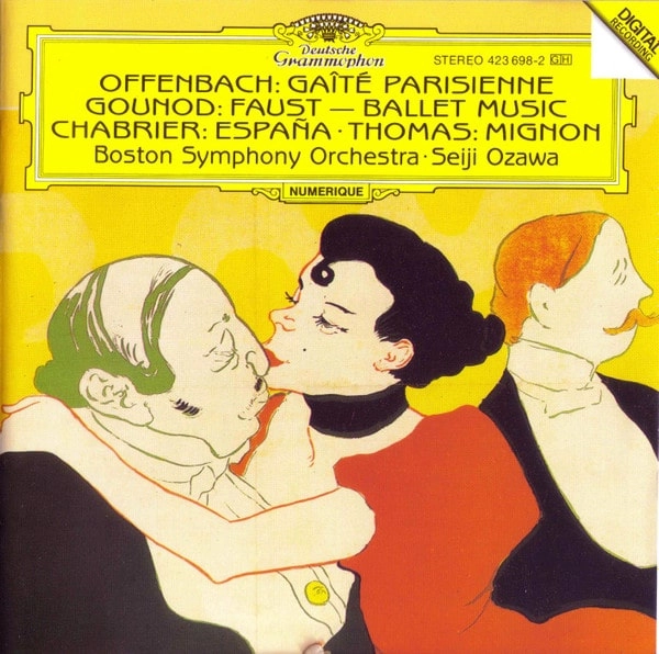 SEIJI OZAWA / 小澤征爾 / OFFENBACH: GAITE PARISIENNE / CHABRIER: ESPANA / THOMAS: MIGNON / GOUNOD: FAUST