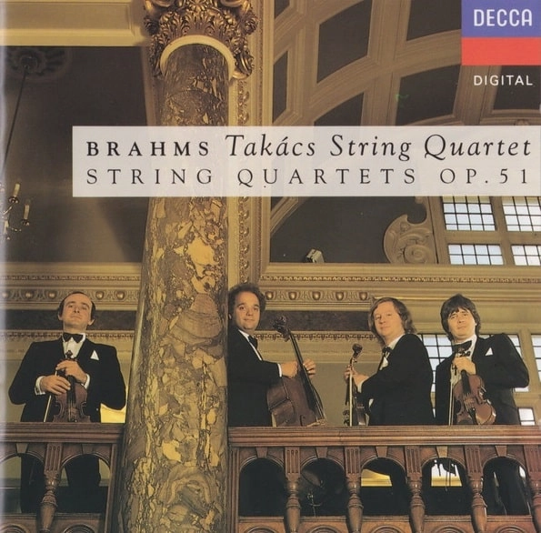 TAKACS QUARTET / タカーチ四重奏団 / BRAHMS:STRING QUARTETS 1&2 OP.51 / BRAHMS:STRING QUARTETS OP.51(NOS.1&2)
