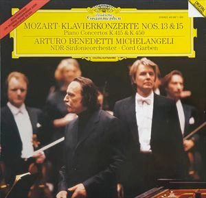 ARTURO BENEDETTI  MICHELANGELI / アルトゥーロ・ベネデッティ・ミケランジェリ / MOZART: PIANO CONCERTO NO.13 K.415 & NO.15 K.450