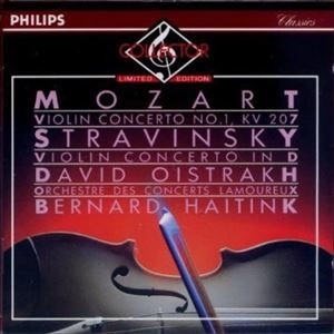 BERNARD HAITINK / ベルナルト・ハイティンク / MOZART / STRAVINSKY: VIOLIN CONCERTO