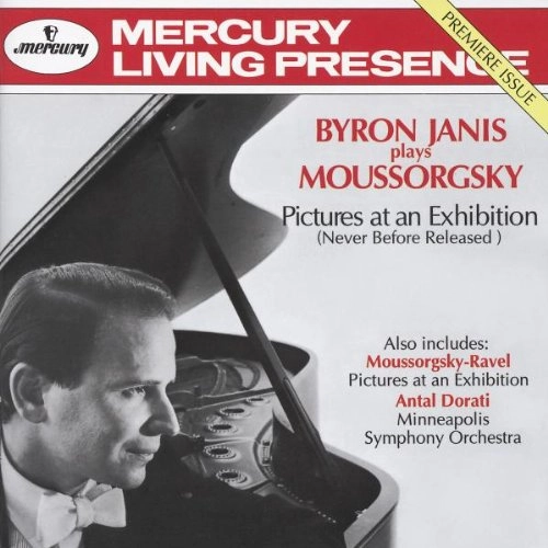 BYRON JANIS / バイロン・ジャニス / MUSSORIGSKY:PICTURES AT AN EXHIBITION(ORIGINAL PIANO VERSION/ORCHESTRA VERSION)