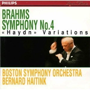 BERNARD HAITINK / ベルナルト・ハイティンク / ブラームス交響曲第4番・ハイドンの主題による変奏曲 / BRAHMS: SYMPHONY NO.4