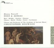 CHRISTOPHER HOGWOOD / クリストファー・ホグウッド / PURCELL;DIDO & AENEAS