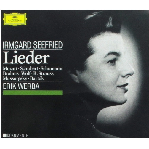 IRMGARD SEEFRIED / イルムガルト・ゼーフリート / LIEDER-MOZART,SCHUBERT,SCHUMANN,BRAHMS,MUSSORGSKY,R.STRAUSS,WOLF&BARTOK(2CD) / LIEDER