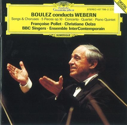 PIERRE BOULEZ / ピエール・ブーレーズ / WEBERN: SONGS & CHORUSES