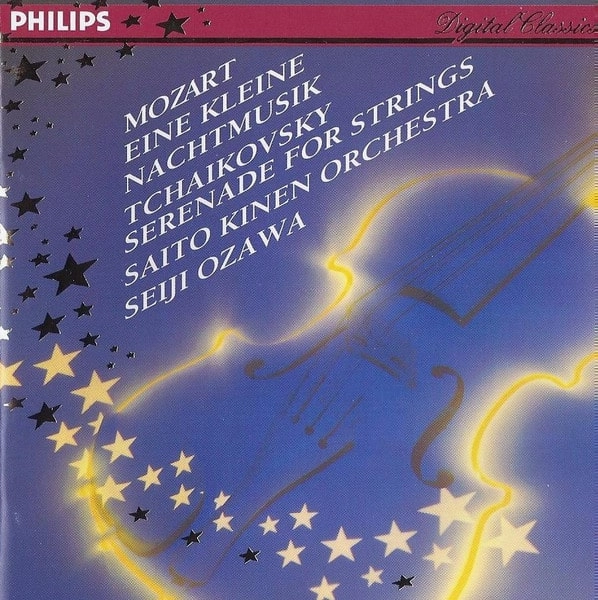 SEIJI OZAWA / 小澤征爾 / TCHAIKOVSKY: STRING SERENADE / MOZART: DIVERTIMENTO K136, EINE KLEINE NACHTMUSIK