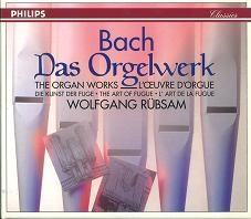 WOLFGANG RUBSAM / ヴォルフガング・リュプザム / BACH;THE ORGAN WORKS