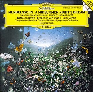 SEIJI OZAWA / 小澤征爾 / メンデルスゾーン:劇音楽「真夏の夜の夢」全曲 / MENDELSSOHN:MIDSUMMER NIGHT'S DREAM 