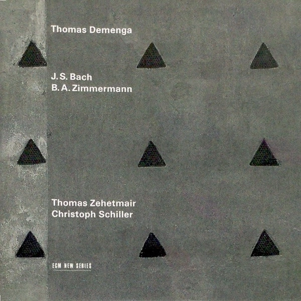 THOMAS DEMENGA / トーマス・デメンガ / BACH & B.A.ZIMMERMANN