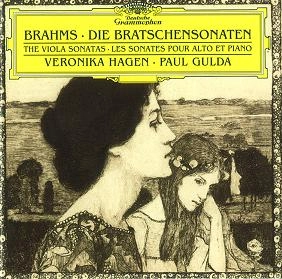 VERONIKA HAGEN / ヴェロニカ・ハーゲン / BRAHMS : THE VIOLA SONATAS