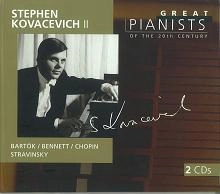 STEPHEN KOVACEVICH / スティーヴン・コヴァセヴィチ / GREAT PIANISTS OF THE 20TH CENTURY 61