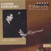 VLADIMIR SOFRONITSKY / ヴラディーミル・ソフロニツキー / 《20世紀の偉大なるピアニストたち》 / 20th Century Great Pianists  