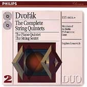 PHILHARMONIC OCTET BERLIN / ベルリン・フィルハーモニー八重奏団 / ドヴォルザーク:弦楽五重奏曲全集 他 / "Dvorak : Complete String Quintets, etc "