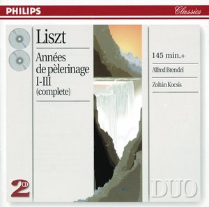 ALFRED BRENDEL / アルフレート・ブレンデル / LISZT:ANNEES DE PELERINAGE-1/2/3(COMPLETE)