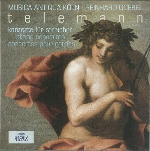 REINHARD GOEBEL / ラインハルト・ゲーベル / TELEMANN:STRING CONCERTOS