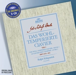 RALPH KIRKPATRICK / ラルフ・カークパトリック / BACH:DAS WOHLTEMPERIERTE CLAVIER TEIL2