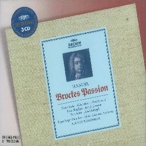 AUGUST WENZINGER / アウグスト・ヴェンツィンガー / HANDEL: BROCKES PASSION