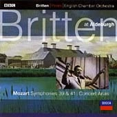 BENJAMIN BRITTEN / ベンジャミン・ブリテン / MOZART: SYMPHONIES 41 & 39