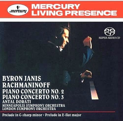 BYRON JANIS / バイロン・ジャニス / "RACHMANINOV: PIANO CONCERTOS NOS.3 & 2, ETC (SACD)"