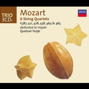 QUATUOR YSAYE / イザイ四重奏団 / モーツァルト:ハイドン四重奏曲(全6曲) / Trio - Mozart : 6 String Quartets