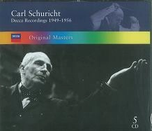 CARL SCHURICHT / カール・シューリヒト / DECCA RECORDINGS 1949-56