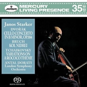 JANOS STARKER / ヤーノシュ・シュタルケル / DVORAK : CELLO CONCERTO / BRUCH : KOL NIDREI / TCHAIKOVSKT : ROCOCO VARIATIONS