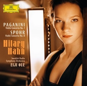 HILARY HAHN / ヒラリー・ハーン / PAGANINI: VIOLIN CONCERTO NO.1 / SPOHR: VIOLIN CONCERTO NO.8