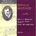 MARTIN ROSCOE / マーティン・ロスコー / E.DOHNANYI:CT PNO 1/2