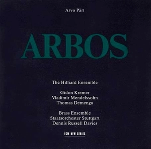 ARVO PART / アルヴォ・ペルト / ARBOS