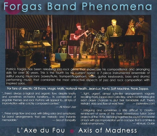 FORGAS BAND PHENOMENA / L'AXE DU FOU