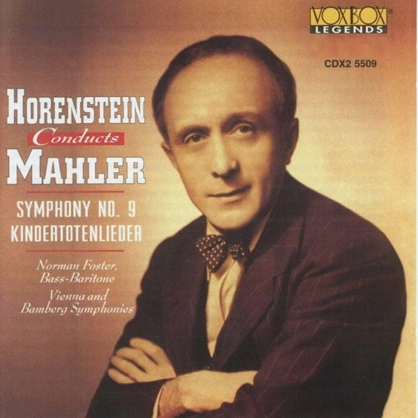 JASCHA HORENSTEIN / ヤッシャ・ホーレンシュタイン / MAHLER: SYMPHONY NO.9 / KINDERTOTENLIEDER