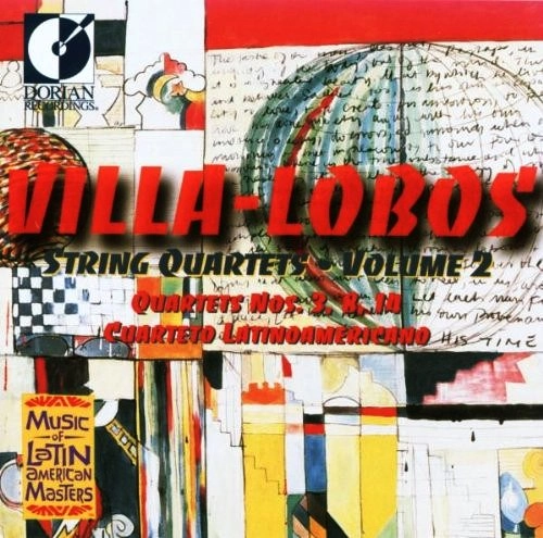 CUARTETO LATINOAMERICANO / ラテンアメリカ四重奏団 / VILLA-LOBOS: STRING QUARTETS VOLUME 2