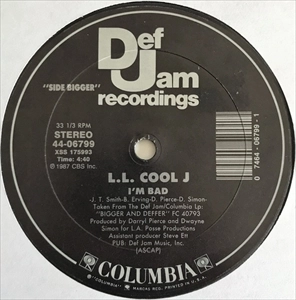 LL COOL J / LL クール J / I'M BAD / GET DOWN