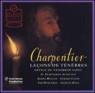GERARD LESNE / ジェラール・レーヌ / M-A.CHARPENTIER:LECONS DE TENEBRES 