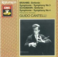 GUIDO CANTELLI / グィド・カンテッリ / BRAHMS:SYM3SCHUMANN:SYM4