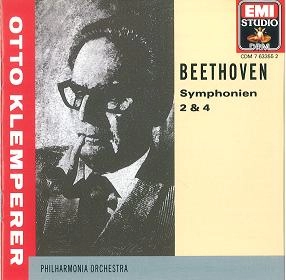 OTTO KLEMPERER / オットー・クレンペラー / ベートーヴェン:交響曲第2&4番 / BEETHOVEN;SYMPHONIES NOS.2&4