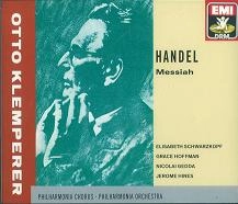 OTTO KLEMPERER / オットー・クレンペラー / HANDEL: MESSIAH