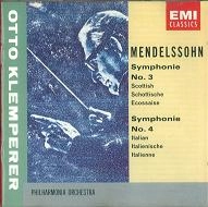 OTTO KLEMPERER / オットー・クレンペラー / MENDELSSOHN: SYMPHONIES NO.3&4